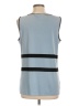 misook 100% Acrylic Blue Sweater Vest Size L - photo 2