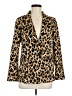 Ann Taylor LOFT Outlet Animal Print Gold Blazer Size M (petite) - photo 1