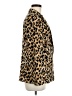 Ann Taylor LOFT Outlet Animal Print Gold Blazer Size M (petite) - photo 4