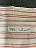 Zara Stripes Ivory Long Sleeve Button-Down Shirt Size 10 - photo 3