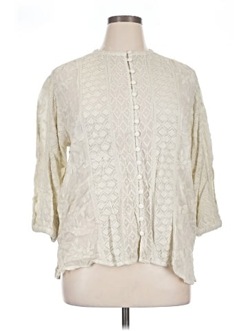 Johnny Was 3/4 Sleeve Blouse (view 1)