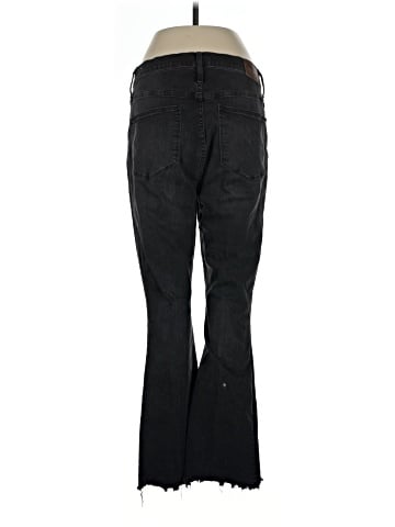 Madewell Tall Cali Demi-Boot Jeans in Berkeley Black: Chewed-Hem Edition (view 2)