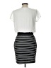 Speechless 100% Polyester Stripes White Casual Dress Size L - photo 2