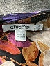 Chico's Floral Purple 3/4 Sleeve Blouse Size Lg (2) - photo 7