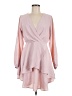 Unbranded 100% Dacron Pink Cocktail Dress Size M - photo 1
