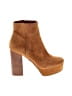 Steve Madden Brown Ankle Boots Size 6 1/2 - photo 1