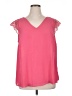 Torrid 100% Polyester Pink Sleeveless Blouse Size 1X Plus (1) - photo 1