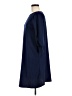 Aime Solid Blue Casual Dress Size M (estimated) - photo 5