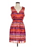 Decode 1.8 100% Cotton Print Orange Casual Dress Size 12 - photo 1