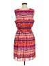 Decode 1.8 100% Cotton Print Orange Casual Dress Size 12 - photo 2