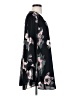 Astr 100% Polyester Floral Black Casual Dress Size S - photo 4