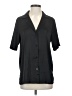 Chigant Black Short Sleeve Blouse Size S - photo 1