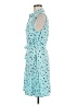Amazon Essentials 100% Viscose Stars Teal Casual Dress Size M - photo 5