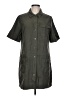Sanctuary Green Short Sleeve Button-Down Shirt Size L - photo 1