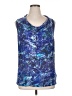 Mossimo 100% Rayon Blue Sleeveless T-Shirt Size XXL - photo 1