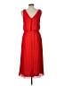 Sam Edelman 100% Polyester Red Cocktail Dress Size 10 - photo 2