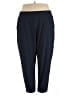 Athleta Solid Blue Black Active Pants Size 24 - photo 1