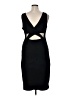 Assorted Brands Solid Black Cocktail Dress Size XL - photo 2