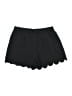 Madewell 100% Polyester Hearts Black Shorts Size M - photo 2