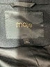 Maje Stripes Black Wool Coat Size EU (FR) 38 / US 6 - photo 6
