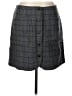 Madewell Plaid Gray Wool Skirt Size 10 - photo 1
