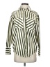 Nordstrom 100% Cotton Stripes Green Long Sleeve Button-Down Shirt Size XS - photo 1