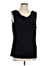 Grace Black Sleeveless Blouse Size L - photo 1