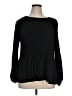 Bobeau 100% Polyester Black Long Sleeve Blouse Size XL - photo 1