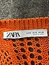 Zara Orange Cardigan Size M - photo 7