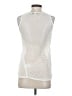 E3 by Etcetera 100% Cotton Ivory Sleeveless Top Size S - photo 2