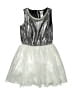 Nanette Lepore 100% Polyester Metallic Silver Dress Size 14 - photo 1