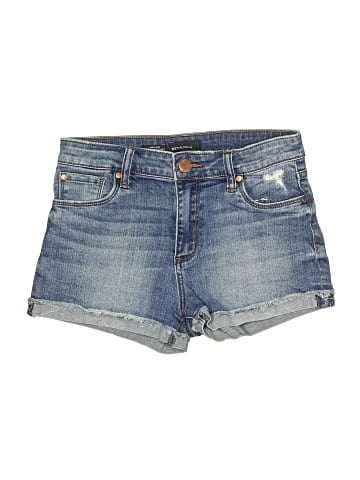 See Thru Soul Denim Shorts (view 1)