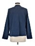 Coldwater Creek 100% Cotton Paisley Blue Jacket Size M - photo 2