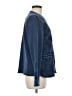 Coldwater Creek 100% Cotton Paisley Blue Jacket Size M - photo 4