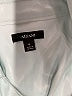Alfani Teal 3/4 Sleeve Button-Down Shirt Size M - photo 4