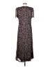 Talbots 100% Rayon Paisley Brown Casual Dress Size 4 - photo 2