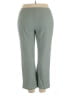 Soma Solid Green Casual Pants Size XL - photo 2