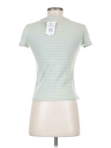 Pink Republic Short Sleeve Henley (view 2)
