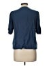 Pink Martini 100% Rayon Blue 3/4 Sleeve Blouse Size L - photo 2