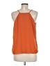 Versona 100% Polyester Orange Sleeveless Blouse Size M - photo 2