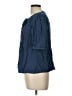 Pink Martini 100% Rayon Blue 3/4 Sleeve Blouse Size L - photo 5