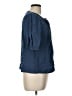 Pink Martini 100% Rayon Blue 3/4 Sleeve Blouse Size L - photo 4