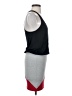 Mason Color Block Gray Casual Dress Size S - photo 4