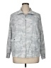 Zenergy by Chico's 100% Polyester Print Gray Jacket Size XL - photo 1