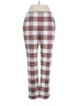 Trina Turk Plaid Red Casual Pants Size 10 - photo 1