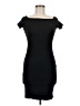 Snap Solid Black Cocktail Dress Size M - photo 1