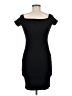 Snap Solid Black Cocktail Dress Size M - photo 2