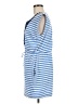 Mud Pie 100% Cotton Stripes Blue Casual Dress Size M - photo 5
