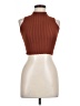 Shein 100% Acrylic Brown Sleeveless Top Size L - photo 1