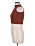 Shein 100% Acrylic Brown Sleeveless Top Size L - photo 5